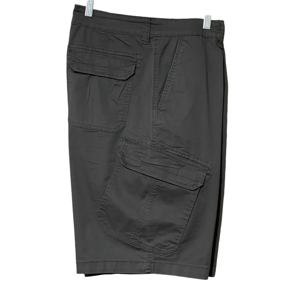 UNIONBAY Twill Cargo Shorts Men’s 38 Gray Adventurous Lightweight Y18TLYD NWT - Picture 4 of 14